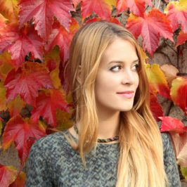 Red wall leaves girl